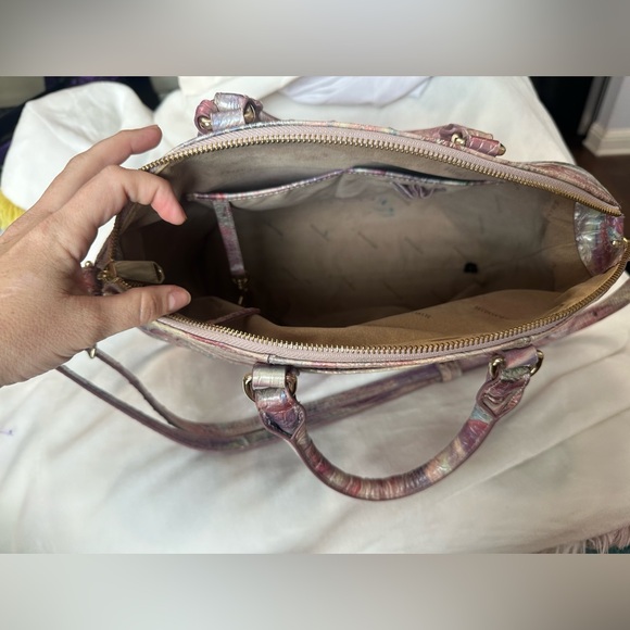 Multicolor (unicorn) Large Duxbury Satchel - Brahmin - Picture 4 of 10